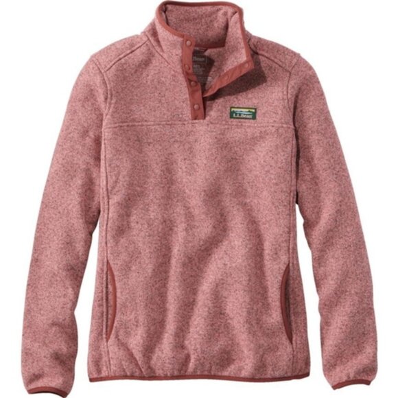 Women's L.L.Bean Sweater Fleece Pullover - Picture 2 of 5